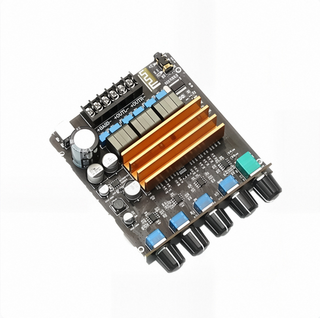 100W*2+200W High Power TPA3221 Blue-tooth 5.0 Digital Power Amplifier Board D Class 2.1 Channel Audio Module