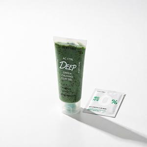 Dewytree Deep Green Calming Clay Gel 100Ml Pore Pack Masque facial pour tous types de peau - Product Image 1