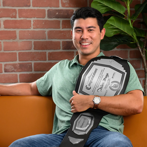Custom Champion Belt University Class <span class=keywords><strong>Alma</strong></span> Mater Bachelor's degree graduación celebración recuerdo - Product Image 4