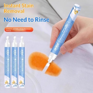Mildew Spot Free Solid Portable Magic Stain Removing Stick Pen Clothes Cleaner Low Foam <strong>Detergent</strong> for <strong>Dish</strong> &amp; Oil Stains - Product Image 2