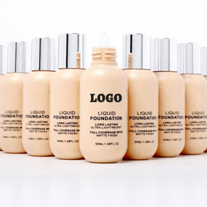 Fond de Teint Liquide Hydratant Maquillage Visage Éclaircissant Crème BB <span class=keywords><strong>CC</strong></span> Fini Lisse Soin de la Peau Cosmétique OEM Personnalisé - Product Image 2