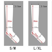 Lot de chaussettes de compression pour le cyclisme et les infirmières, prévention des varices, emballage cadeau