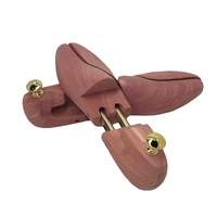 Chaussure en bois de cèdre classique européen, nouveauté, importé du style européen, dernier cri, réglable, pour hommes et femmes, double poignée, arbre à sandales ST06B