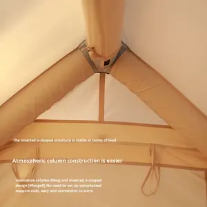 Tente gonflable <span class=keywords><strong>de</strong></span> <span class=keywords><strong>camping</strong></span> en plein air extra large Tente <span class=keywords><strong>de</strong></span> toit imperméable pour plusieurs personnes sans installation nécessaire pour le <span class=keywords><strong>camping</strong></span> - Product Image 2