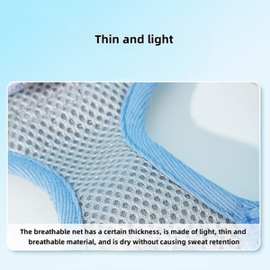 Harnais de Luxe pour Animaux de Compagnie – Confortable et Réglable en Polyester Écologique avec <span class=keywords><strong>Protection</strong></span> Poitrine et Dos, Motif Dessin Animé Teddy pour Chiens et Chats - Product Image 4