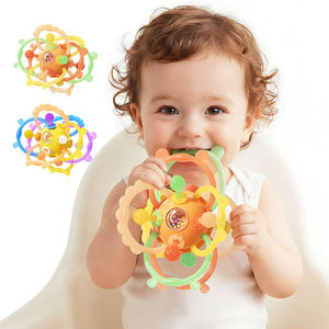 Juguete Educativo Temprano de Alta Calidad Personalizado, Manhattan Ball, Juguete de Silicona Suave para Bebés, Mordedor para la Dentición, para Bebés de 0 a 24 Meses - Product Image 1