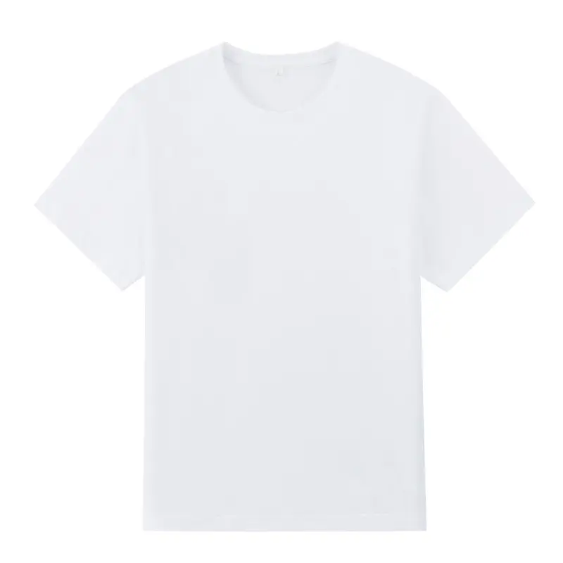 T-shirt d'été 100% coton avec Logo imprimé personnalisé pour homme, haut uni et vierge, en coton de qualité supérieure 170gsm