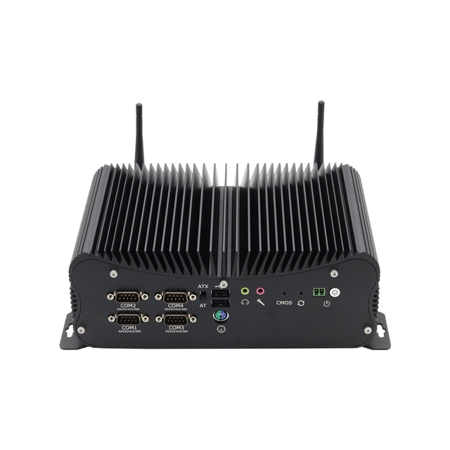 EGlobal Fanless Mini PC Intel DDR4 AU US Plugs-6*COM 2*LAN 8*USB GPIO VGA Wifi Industrial Computer Hardware 10510 Rugged 8265U