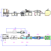 Nouvelle ligne industrielle de production de pains torsadés aux haricots rouges en acier inoxydable numérique automatique pour usine alimentaire