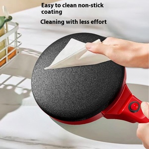 Crêpière Électrique Portable Moss Stone Rotimatic pour Crêpes Françaises et Roti, Revêtement Antiadhésif, Contrôle Automatique de <span class=keywords><strong>la</strong></span> Température, en Fonte - Product Image 5