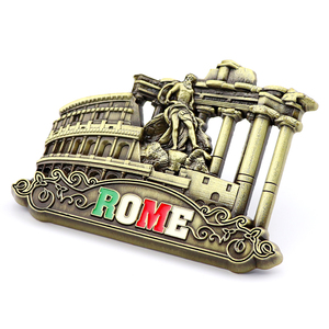 Imanes de Refrigerador 3D de Metal con Diseño Personalizado del Fabricante, Recuerdo Turístico de Italia, Florencia, Milán, <span class=keywords><strong>Roma</strong></span> - Product Image 2