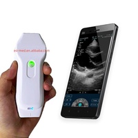 Sonda de Ultrasonido Inalámbrica Portátil de Alta Calidad EOMED, Doppler Color 3 en 1 (Fase/Lineal/Cardíaco), 128 Elementos, WiFi/USB