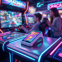 Système de paiement sans argent liquide FUNOVA T12 avec lecteur de cartes RFID pour centres de divertissement familial, machines à griffes, simulateurs et machines VR