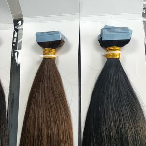 Extensiones de cabello humano Jasmine Beauty European 12A de calidad, con cinta adhesiva, 30 pulgadas, doble capa, extensiones de cabello humano Remy con cinta adhesiva. - Product Image 3