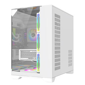 Nouvelle tendance en gros de boîtier de <span class=keywords><strong>PC</strong></span> de jeu panneau en verre trempé boîtier d'ordinateur qualité fiable <span class=keywords><strong>grand</strong></span> boîtier d'ordinateur de jeu de stockage - Product Image 4