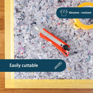 Polaire de <span class=keywords><strong>peintre</strong></span> professionnel 50 m x 1 m, 220 g/m², polaire de couverture de haute qualité pour la peinture, protection pour les sols et les meubles - Product Image 5