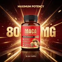 Capsules Vanwin Premium Halal à base de racine de Maca pour booster l'énergie et la force masculine, 60 capsules OEM