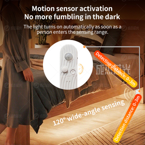 Striscia <span class=keywords><strong>LED</strong></span> <span class=keywords><strong>a</strong></span> <span class=keywords><strong>Batteria</strong></span> 5V 2835 60 <span class=keywords><strong>LED</strong></span> Impermeabile con Sensore di Movimento PIR per Illuminazione di Armadi e Guardaroba - Product Image 4