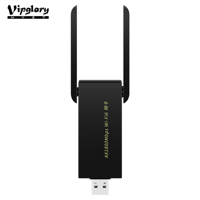 WiFi6 AX1800 High Speed up to 1800Mbps Dual Band 2.4G&5G Wireless Network Card USB3.0 WiFi Adapter for Desktop/Laptop