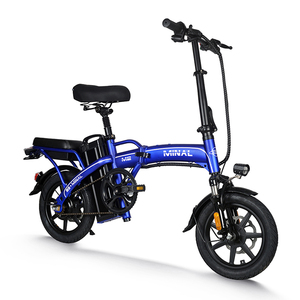 Bicicleta Eléctrica Plegable Nueva en Oferta, 48V 350W, Batería de Litio, Cuadro de Acero, 14 Pulgadas, Alcance de 50-60km, M2 M2 - Product Image 3
