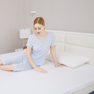 रानी जेल मेमोरी फोम गद्दा टोपर लोचदार बैंड और हटाने योग्य कवर पोर्टेबल और होम होटल अस्पताल के उपयोग के लिए फोल्डेबल - Product Image 2