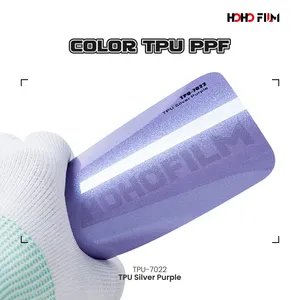 HOHOFILM Tpu Car Films Color Change PPF Liquid Metal Red Auto 1.52*16m/roll Ppf Paint Protection Film Colored PPF Film