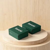 Caja de Cartón Corrugado Kraft para Envío, 8x6x3 Pulgadas, Cajas Marrones para Perfume con Diseño de Apertura Fácil