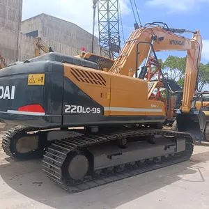 Refurbished Perfect Performance Heavy Duty 20 Ton Hyundai Excavator 220 Building Machinery /225C-9S Used Excavators For Sale