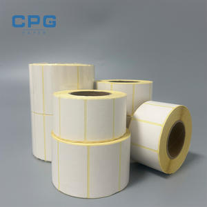 Rollo de Etiquetas Térmicas para Paletización Directa, Sin Fenol, 80x120mm, Papel de Etiquetas Térmicas para Códigos de Barras para Contenedores de Almacén - Product Image 1