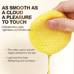 O'KADY Tampons Nettoyants Naturels au Curcuma et à l'Acide Kojique pour un Nettoyage en Profondeur des Pores et un Éclaircissement de la Peau, Tampons Exfoliants Doux pour le Visage Personnalisables - Product Image 4
