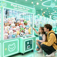 Achat en gros d'animaux en peluche de 8 pouces pour machine à griffes, jouets en peluche en gros pour petites entreprises et prix de boutiques de cadeaux