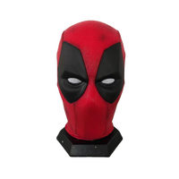 Masque Deadpool personnalisé en résine photosensible 3D pour costume de cosplay de personnages de films et accessoire de performance pour événements cinématographiques