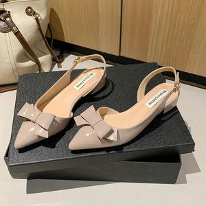 Sandalias QuiteS 2026 con Tacón Grueso, Parte Superior de PU, Suela de Goma, Tacones Bajos, Elegantes y Sexys para Uso Diario y Oficina, para Mujer - Product Image 4