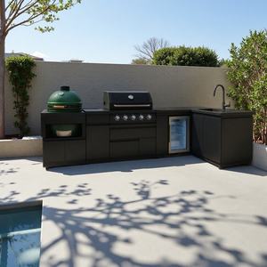 <span class=keywords><strong>Cucina</strong></span> Modulare da Esterno con Piano in <span class=keywords><strong>Marmo</strong></span> <span class=keywords><strong>e</strong></span> Acciaio Inox 304, Forno per Pizza Certificato UE, Qualità di Fabbrica - Product Image 3