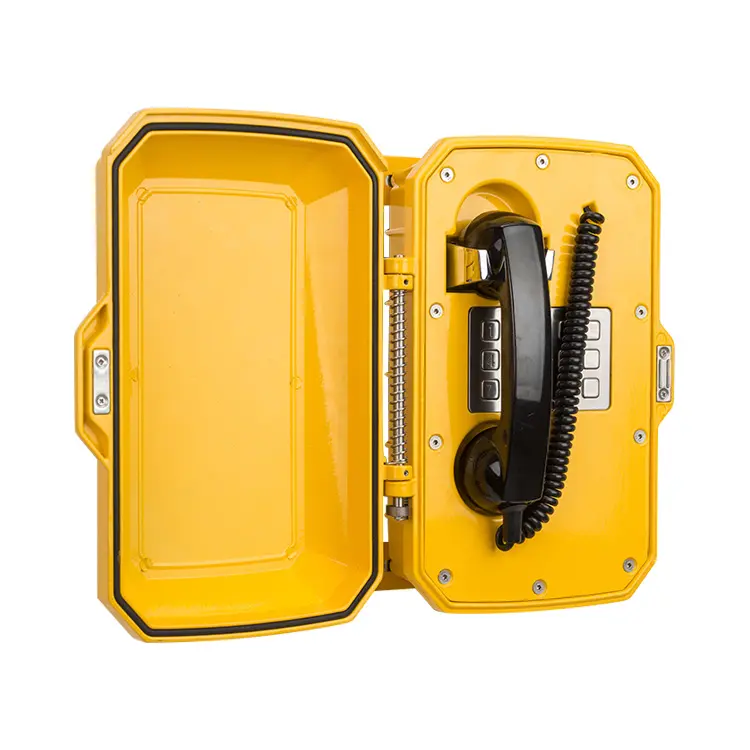 Mine Tunnel Aluminum Alloy Color Customized VOIP Waterproof Telephone JWAT910