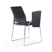 Chaise d'étude de formation de bureau de conception moderne pour l'écriture de conférence et l'utilisation de tablette pour les invités de visite