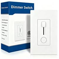 Interruptor de Pared Hooanke de 110V CA a 12/24V con Controlador Integrado