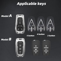 Porte-clés de voiture en alliage de zinc robuste en gros Porte-clés en silicone pour Changan X5plus CS75 Plus UNI-N UNI-Z X7PLUS