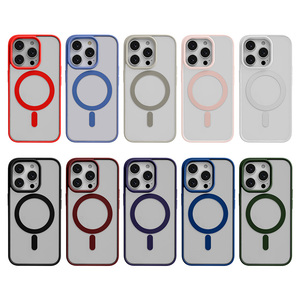 Charge inductive étui mince étui magnétique mat translucide pour <span class=keywords><strong>iPhone</strong></span> 16 Plus étui de téléphone magnétique mince pour <span class=keywords><strong>iPhone</strong></span> 16 Pro Max - Product Image 5