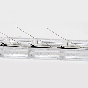 Phare <span class=keywords><strong>de</strong></span> voiture <span class=keywords><strong>universel</strong></span> DRL lumières Crystal Dual Color <span class=keywords><strong>LED</strong></span> Flexible Daytime Running Lights For a7 - Product Image 1