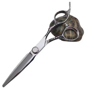 Tijeras de Adelgazamiento Profesionales de Acero Inoxidable 440C, Tijeras Planas para Cabello, para Diestros, Herramientas de Peluquería de Alta Calidad, Zhangjiagang - Product Image 5