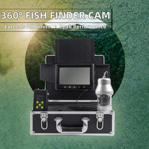 50M 8GB DVR 9 Inch LCD Display 36 LEDs IR 360 Degree Underwater Fish Finder Video Camera with 8H <b>Battery</b> Life and Solar Powered - Product Image 2