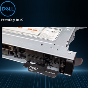 เซิร์ฟเวอร์ Dell PowerEdge R660 แบบ 1U สำหรับติดตั้งในตู้แร็ค พร้อมโปรเซสเซอร์ Intel Xeon หน่วยความจำ DDR5 16GB  SSD ระดับองค์กร ประสิทธิภาพสูงสำหรับศูนย์ข้อมูล - Product Image 1