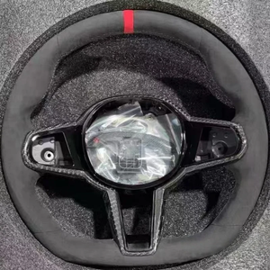 Volante CS para <span class=keywords><strong>BMW</strong></span> 3 4 5 Series G20 G21 G80 G81 G22 G23 G26 G30 G32 G87 G80 Volante deportivo adecuado de cuero de ante - Product Image 4