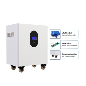 แบตเตอรี่ลิเธียมไอรอนฟอสเฟต (LiFePO4) สำหรับเก็บพลังงานแสงอาทิตย์ 51.2V 400Ah 300Ah 20kWh 15kWh แบบตั้งพื้น พร้อมระบบ CAN รับประกัน 8 ปี อายุการใช้งาน 6000 รอบการชาร์จ - Product Image 4