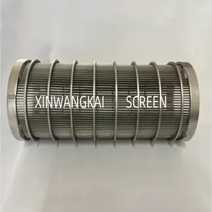 Cylindre d'écran à fil compensé, fournitures de 25 pièces, filtre de cylindre