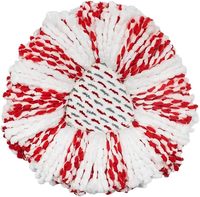 Remplacement de recharge de tête de vadrouille lavable de haute qualité 360 tampon de vadrouille en microfibre facile pour O-cedar Triangle facile à essorer