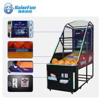 Machine de tir au basket-ball de rue pour adultes MuchFun, jeu d'arcade professionnel à monnayeur pour divertissement à domicile et salles de jeux