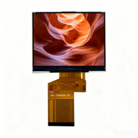 Module d'affichage LCD TFT 3,5'' Résolution 320*240 Luminosité 350cd/m Interface RGB 24BIT Rétroéclairage LED Écran LCD industriel