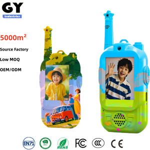 <span class=keywords><strong>Nouveau</strong></span> Talkie-Walkie Vidéo pour Enfants 2026, Appareil de Communication Portable HD Étanche avec Écran, Batterie 650 mAh, Portée Inférieure à 1,5 km - Product Image 1